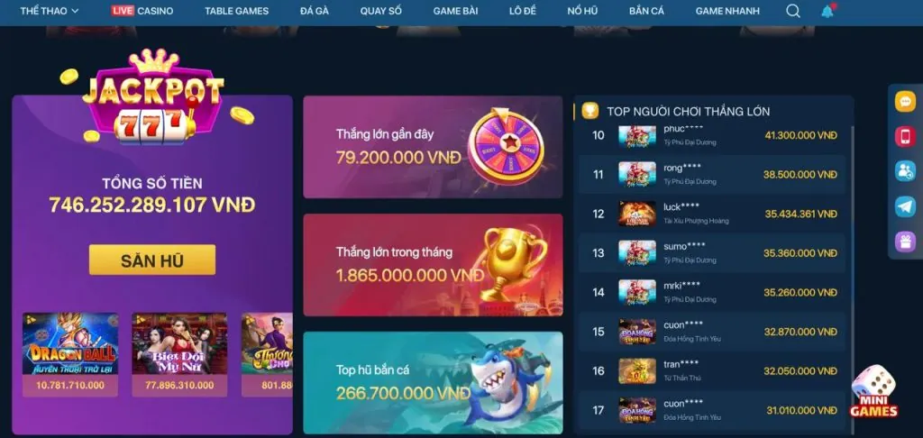 Game Nổ Hũ Thần Thoại